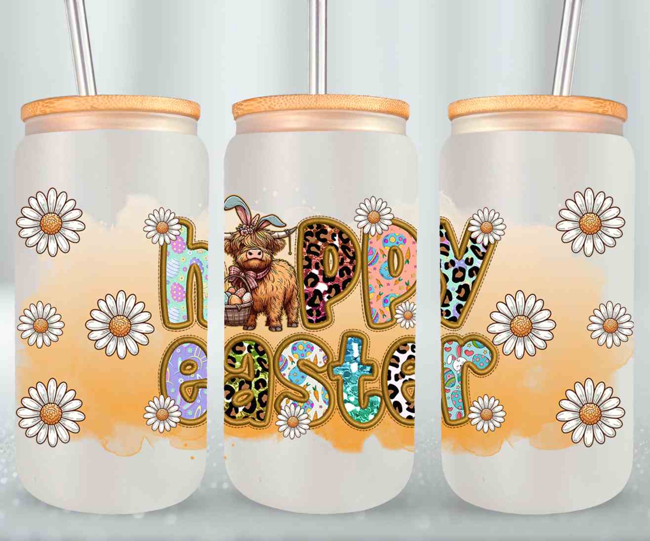 Highland Cow Easter-10393